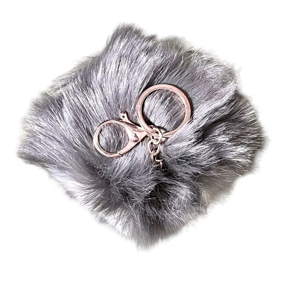 Fluffy Owl Keychain